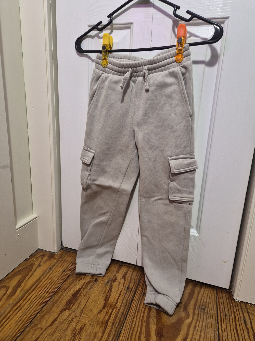 Neutral Cargo Jogger Sweatpants - Drawstring Waist